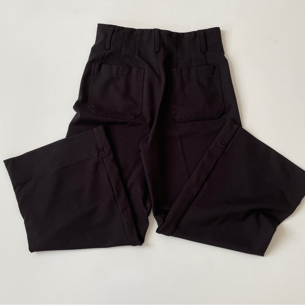 NWOT Women's LC Lauren Conrad Super High Rise Wildflower Wide Leg Crop Pants - Picture 12 of 12